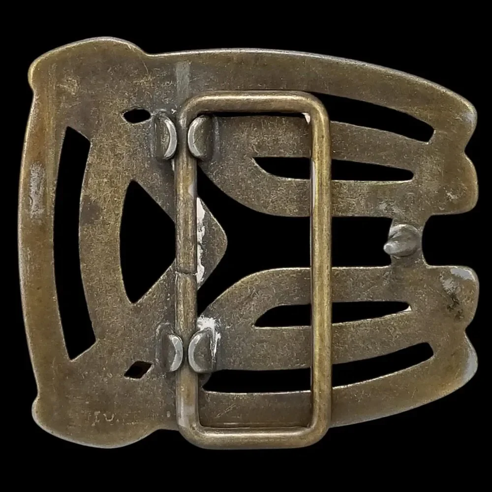 Celtic Knot Belt Buckle -‎ Vintage Style Patterned Accessory for Unique Fashion